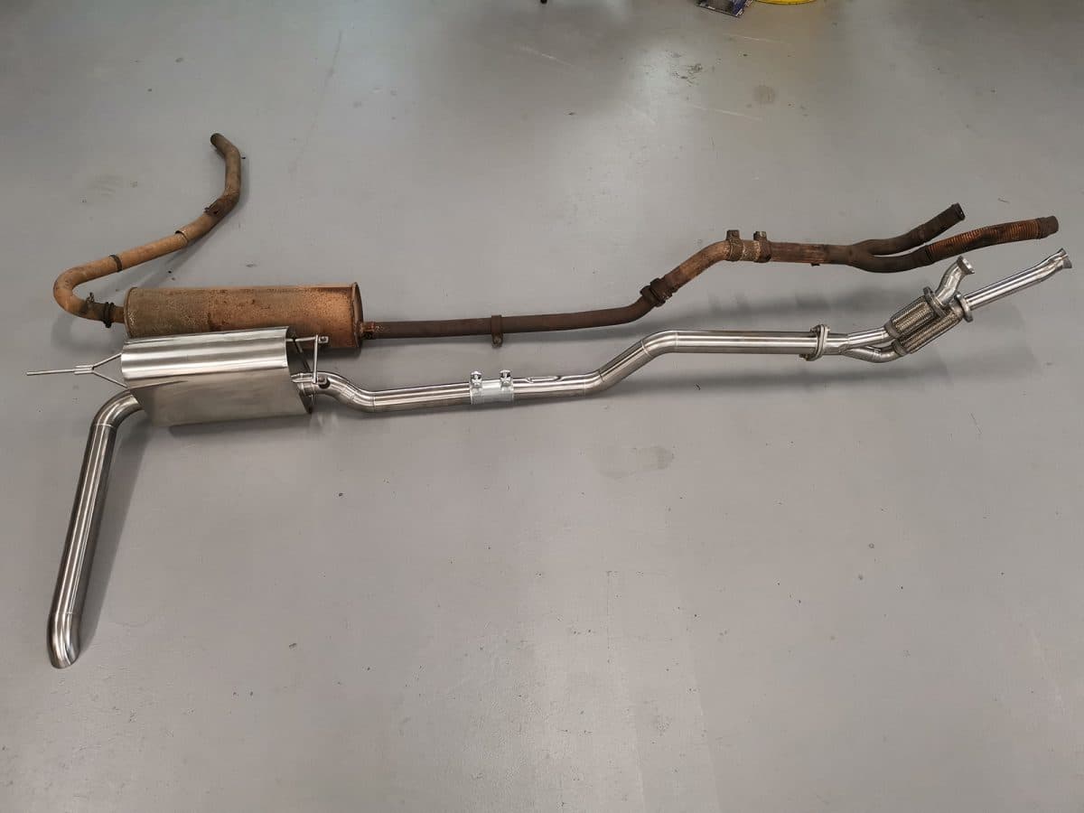 Výfuk Mercedes-Benz G3.0d W461