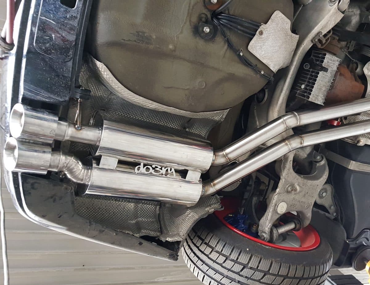 X-Pipe výfuk Alpina B7