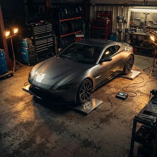 Rozvážení vozidla na vahách